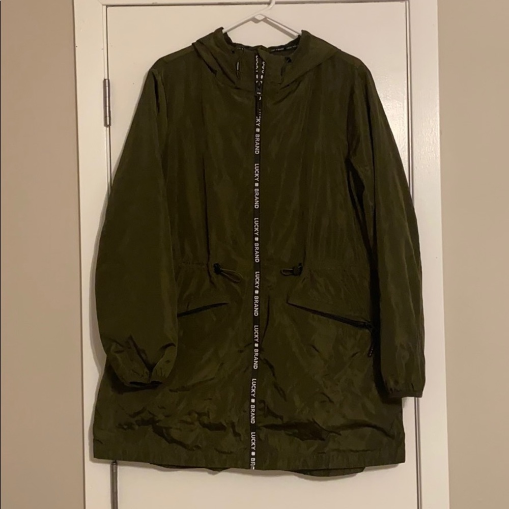 Lucky Brand Rain Jacket - Fleece Lined